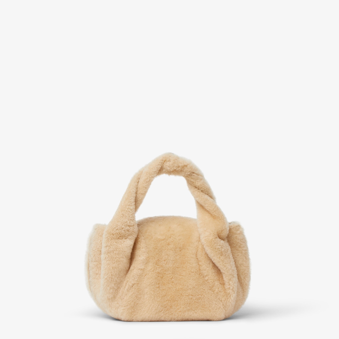 FENDI Fendi Spy Mini Beige shearling mini-bag - Image 5
